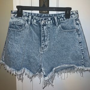 jean shorts